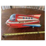 Moon Explorer Tin Lithograph Toy