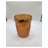 Imperial Glass Marigold Grape Carnival Glass Tumbler