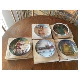 Knowles Decorative Collector Plates, Group of Five