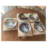 Knowles American Old Fashioned Romance Series Collector Plates