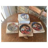 Knowles Rockwell Collector Plates Collection
