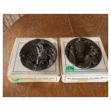 8” Rhodes Studio Hand Cast & Hand Finished in Fuse Bronze Plate (2)