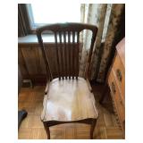Spindle Back Wooden Chair