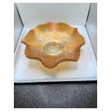 Fenton Marigold Carnival Glass Bowl