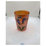 Fenton Carnival Glass Tumbler Marigold