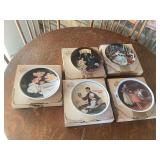 Knowles Rockwell Mother's Day Commemorative Plate Collection