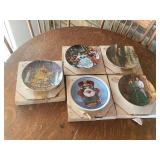 Knowles American Old Masters Collector Plates, Set of Five