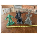 Aurora Monster Scenes Model Kit Figures, Set of Three