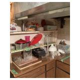 Assorted Glassware and Kitchen Items