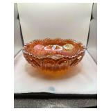 Imperial Glass Marigold Carnival Glass Bowl