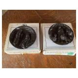 8” Rhodes Studio Hand Cast & Hand Finished in Fuse Bronze Plate (2)