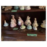 Josef Original Group of Decorative Figural Ceramic Pieces