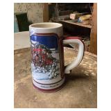 Budweiser Clydesdale Ceramic Beer Stein