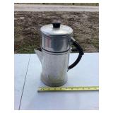 Aluminum Coffee Percolator with Basket