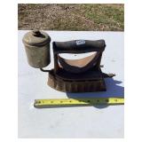 Gas Sad Iron Pat. April 14 1903