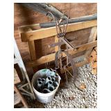 Metal Piping and Agricultural Implement