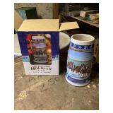 1995 Budweiser Holiday Stein