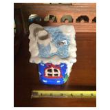 Ceramic House Candle Holder