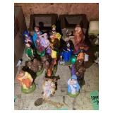 Nativity Set Without Barn