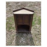 Oak Corner Cabinet