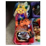 Halloween Themed Decorations and Collectibles Assortment