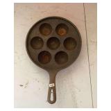 Cast Iron Aebleskiver Pan