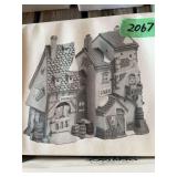 Dickens Village Department 56 Barrels and Faqins Building Retired