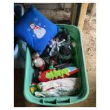 Mixed Holiday Decoratives and Other Items
