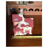 Ceramic Drugstore Christmas Village House