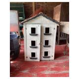 Homemade Wood House 21”x9”x27.25”