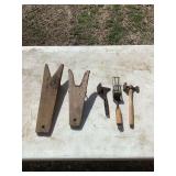 Mixed Lot of Various Tools and Boot Jacks