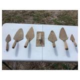 Lot of Seven Mixed Masonry Tools