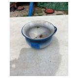 Blue and White Enamelware