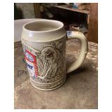 Budweiser Stein with Eagle and Tradition and Quality Design