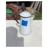 Enamelware Coffee Pot