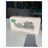 Department 56 Heritage Village Collection 'Royal Coach' Handpainted Porcelain Accessory #5578-6 Retired