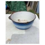 Blue and White Enamelware