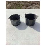 Enamel Berry Buckets