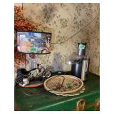 Juicer, platters, Harley Davidson Lamp Broken