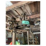 Wrought Iron Hanging Light Fixture