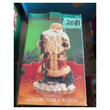 Hand Painted Collectable Santa Figurine