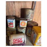 Decorative Metal Tins - Assorted Styles