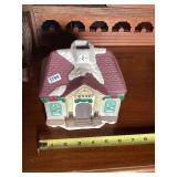 Ceramic Library Illuminated House