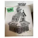 Department 56 Heritage Village Collection Reindeer Barn Retired