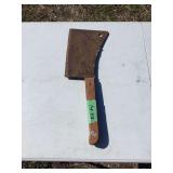 Large Meat Cleaver with Wood Handle