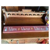 28” Wood Christmas sign