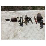 Assorted Kitchen Implements Including Graters and Gadgets