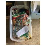 Assorted Holiday Decor and Crafting Items