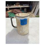Enamelware Coffee Pitcher