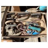 Box Lot of Clothing Irons
